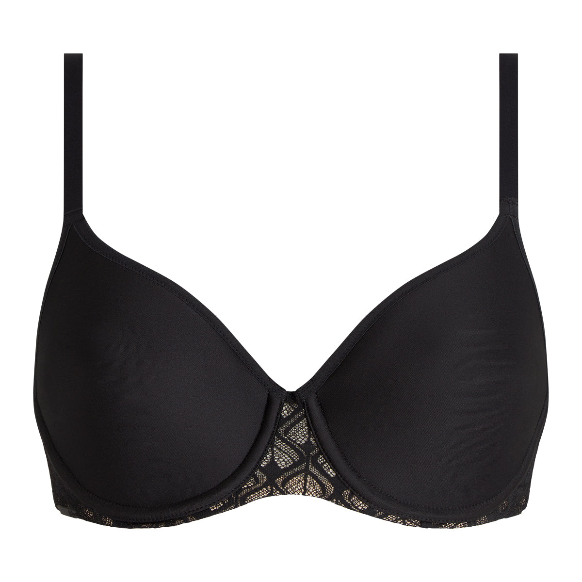 Chantelle EasyFeel Ace BH med bøjle, sort - C911N3 - 011 - Black