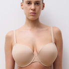 Chantelle Open Back BH med bøjle, beige - C912N9 - 01N - Golden Beige
