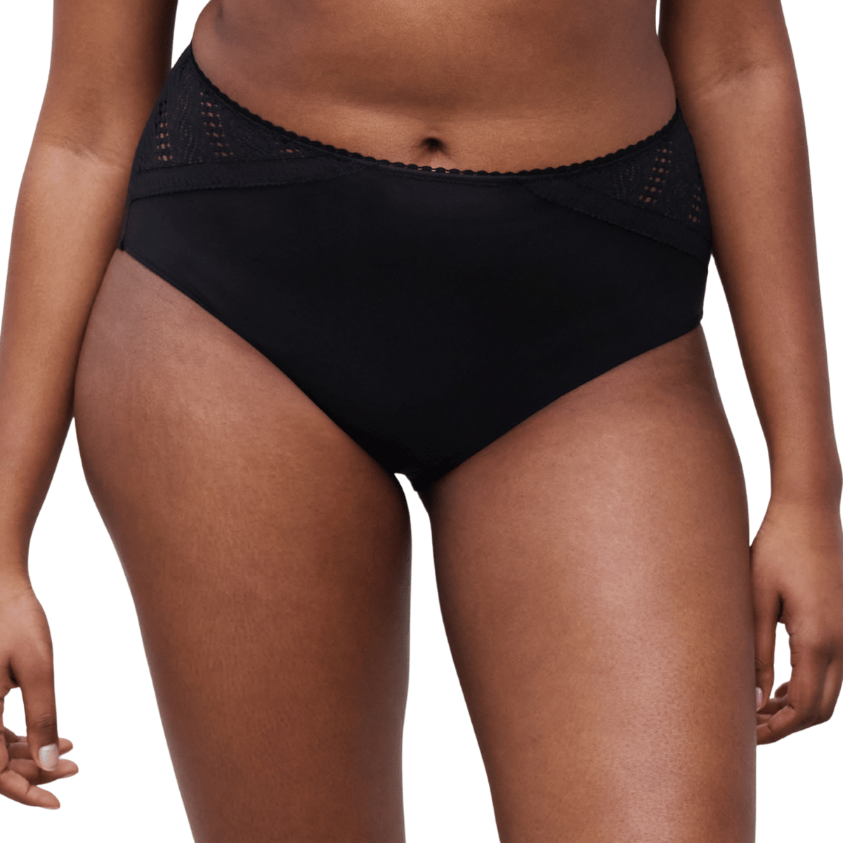 Chantelle Easyfeel Easy Support maxi trusse, sort - C915C5 - 011 - Black