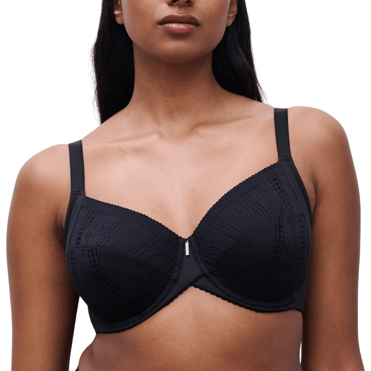 Chantelle Easyfeel Easy Support BH med bøjle, sort - C915MU - 011 - Black