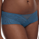 Chantelle Easyfeel Floral Touch hipster trusse, blå - C94240 - 00C - Jeans Blue