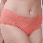 Chantelle EasyFeel Floral Touch hipster trusse, orange - C94240 - 0LU - Coral