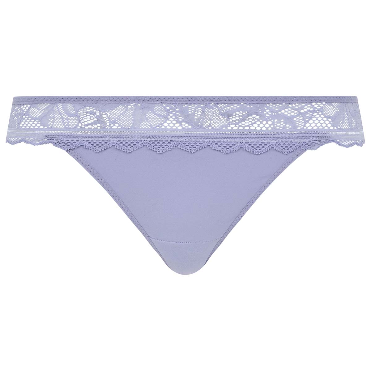 Chantelle EasyFeel Floral Touch tanga trusse, lilla - C942G0 - 08B - Thistle
