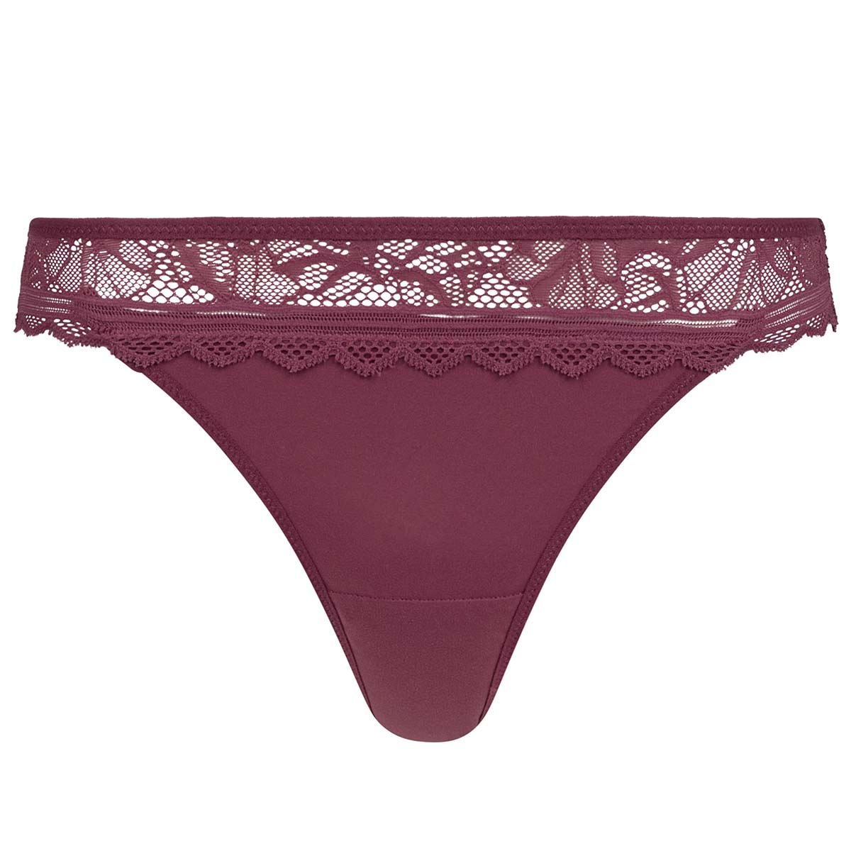 Chantelle Floral Touch g-streng, rød - C942G0 - 0K7 - Sienna