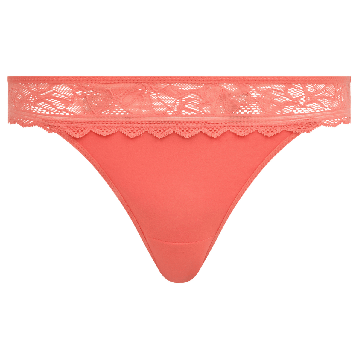 Chantelle Easyfeel Floral Touch g-streng, orange - C942G0 - 0LU - Coral