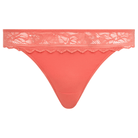 Chantelle Easyfeel Floral Touch g-streng, orange - C942G0 - 0LU - Coral