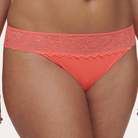 Chantelle Easyfeel Floral Touch g-streng, orange - C942G0 - 0LU - Coral