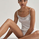 Calida Feminin Sense top, hvid - 11451 - 001 - White