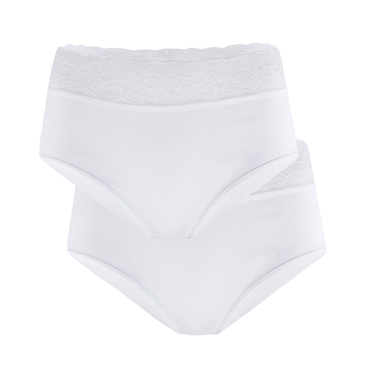 Calida Iconics 2-Pack maxi trusse, hvid - 23927 - 001 - White