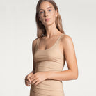 Calida Natural Comfort Tank top, nude - 12175 - 160 - Rose Tein