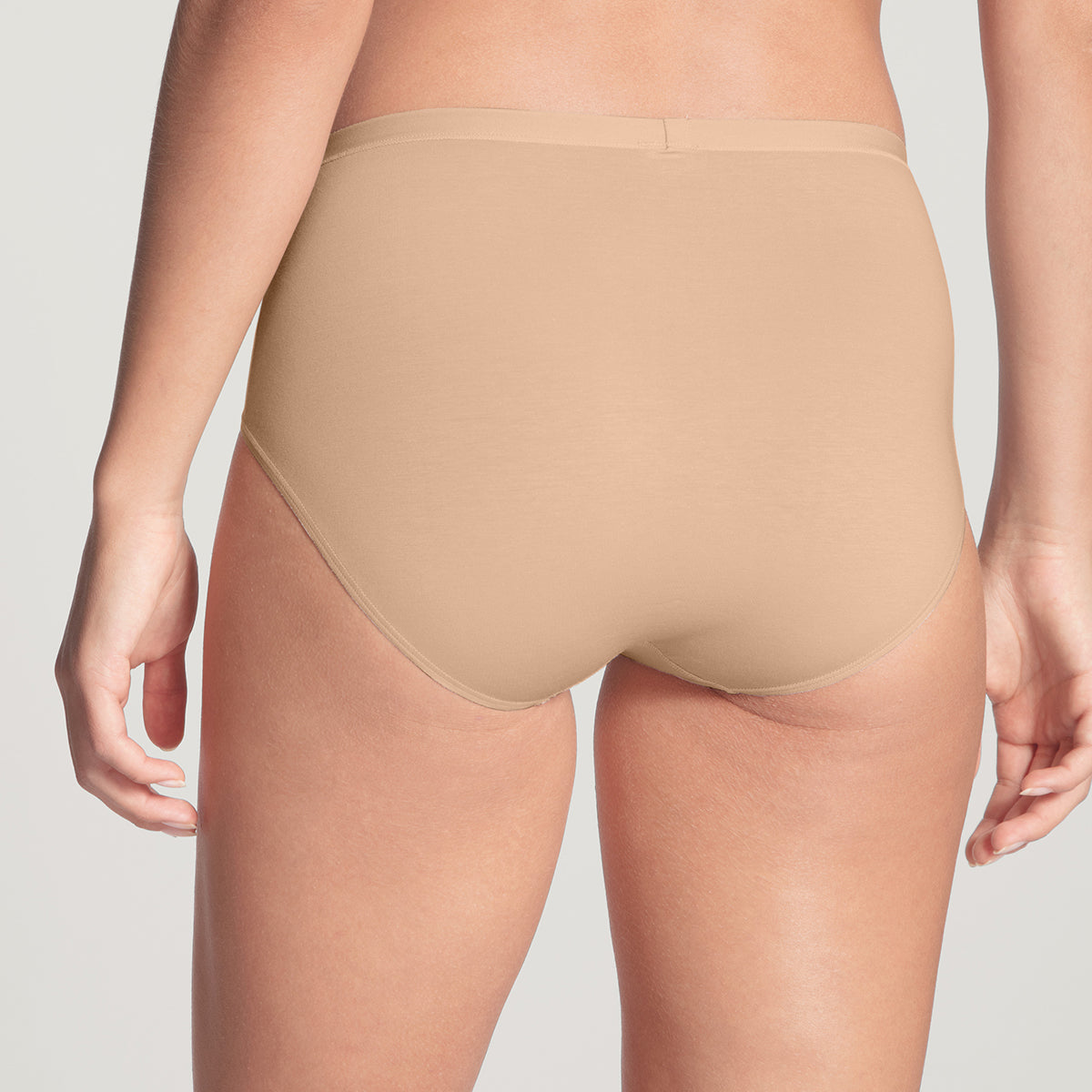 Calida Natural Comfort maxi trusse, nude - 21375 - 160 - Rose Tein