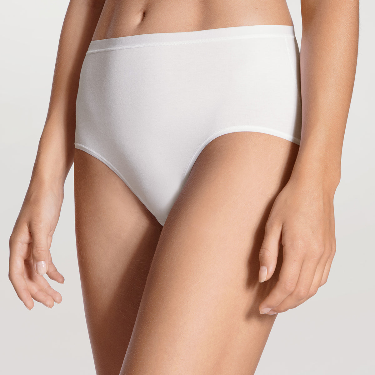 Calida Natural Comfort maxi trusse, hvid - 21375 - 001 - White
