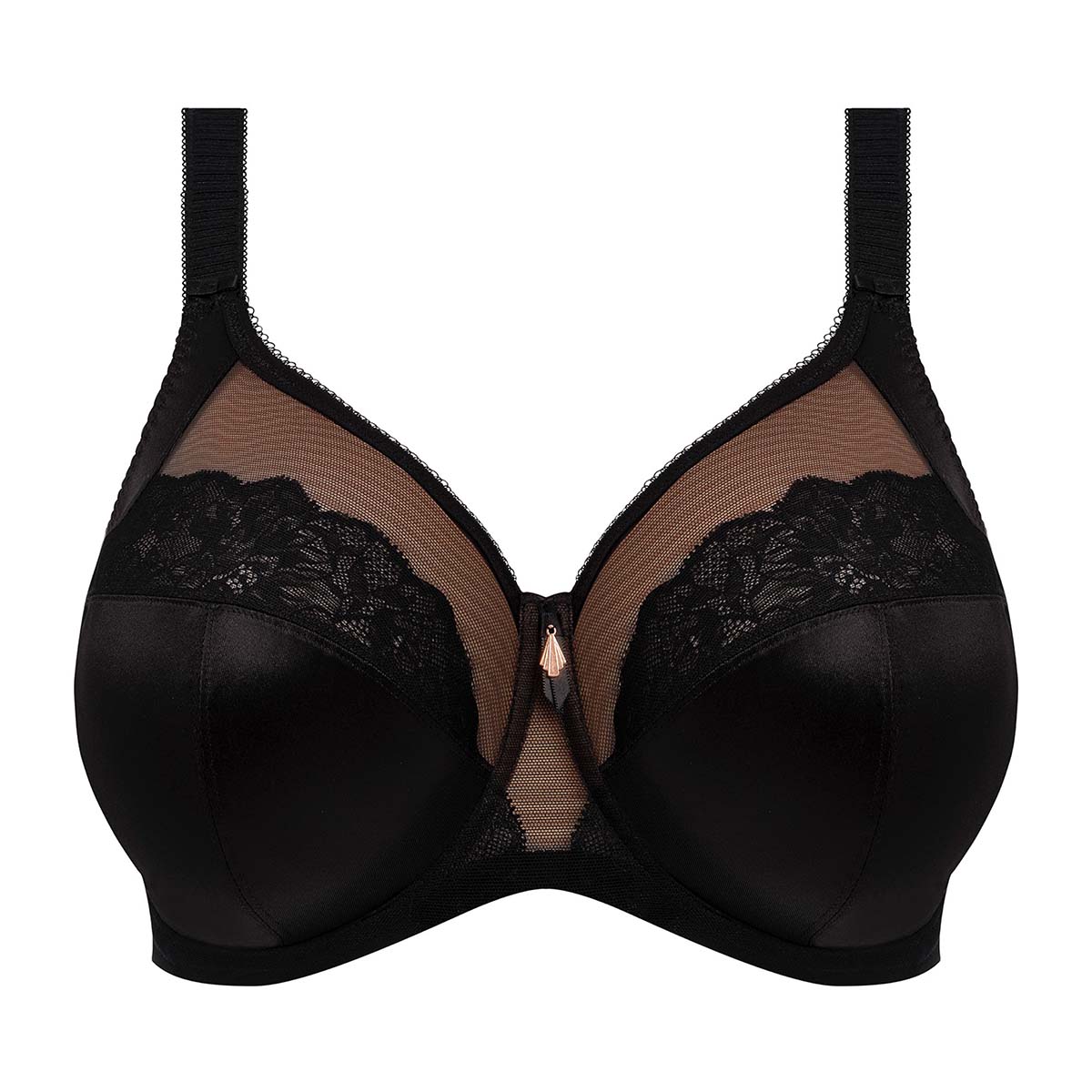 Elomi Cate Allure BH med bøjle, sort - EL302405 - BLK - Black