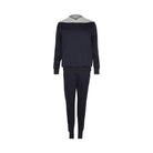 Calida Soulmate pyjamas, sort - 43100 - 339 - Dark Lapi