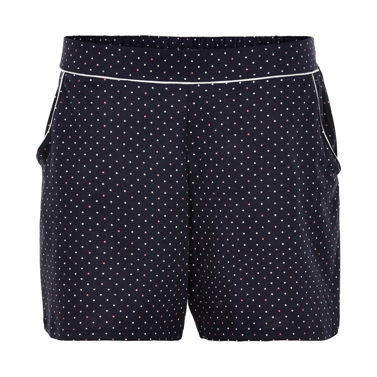 Calida Favourites Dreams Pyjamas shorts, sort - 26239 - 339 - Dark Lapi