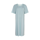 Calida Soft Cotton natkjole, blå - 34000 - 700 - Light Blue
