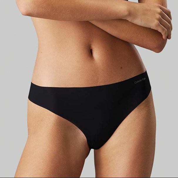 Calvin Klein Invisibles g-streng, sort - 0000D3428E - 001 - Black