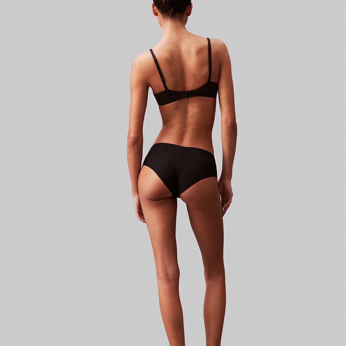 Calvin Klein Invisibles hipster trusse, sort - 0000D3429E - 001 - Black