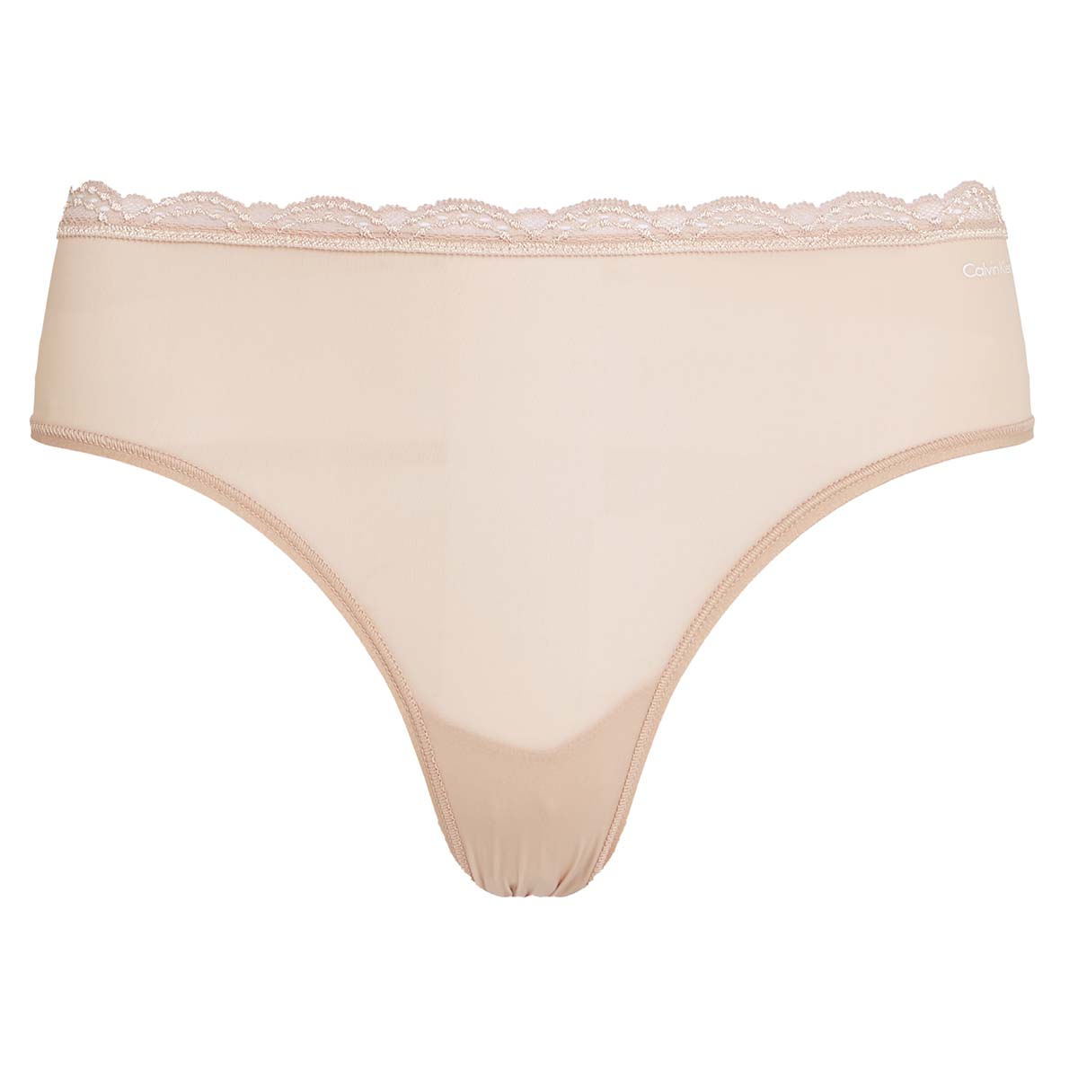 Calvin Klein Microfiber Stretch hipster trusse, beige - LV00QD5273 - 7NS - Cedar