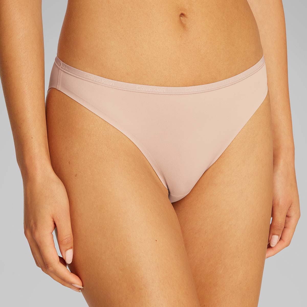Calvin Klein Perfectly Fit tai trusse, beige - LV00QF8253 - 7NS - Cedar