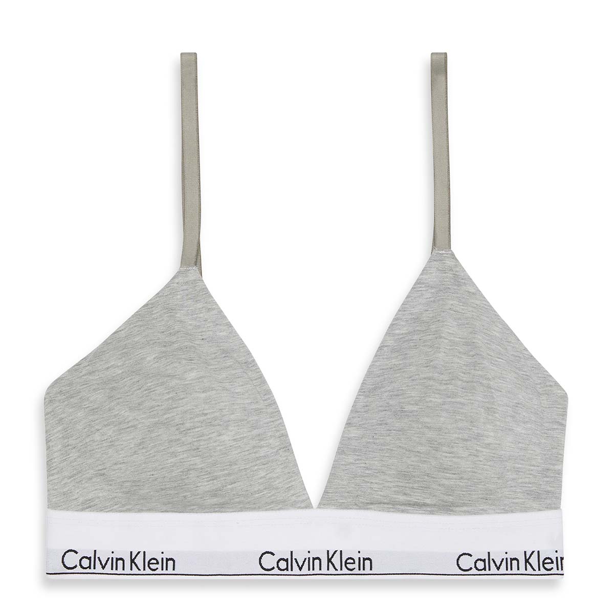 Calvin Klein Icon trekant BH, grå - LV00QF8498 - P7A - Grey Heather