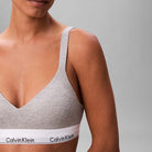 Calvin Klein Icon bralette BH, grå - LV00QF8500 - P7A - Grey Heather