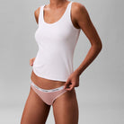 Calvin Klein Icon Logo g-streng, rosa - 000QD5043E - TQO - Subdued