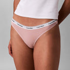 Calvin Klein Icon Logo g-streng, rosa - 000QD5043E - TQO - Subdued