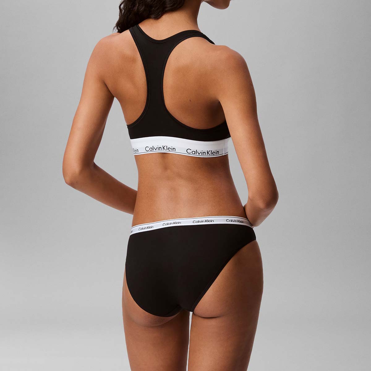Calvin Klein Icon Logo tai trusse, sort - 000QD5044E - UB1 - Black
