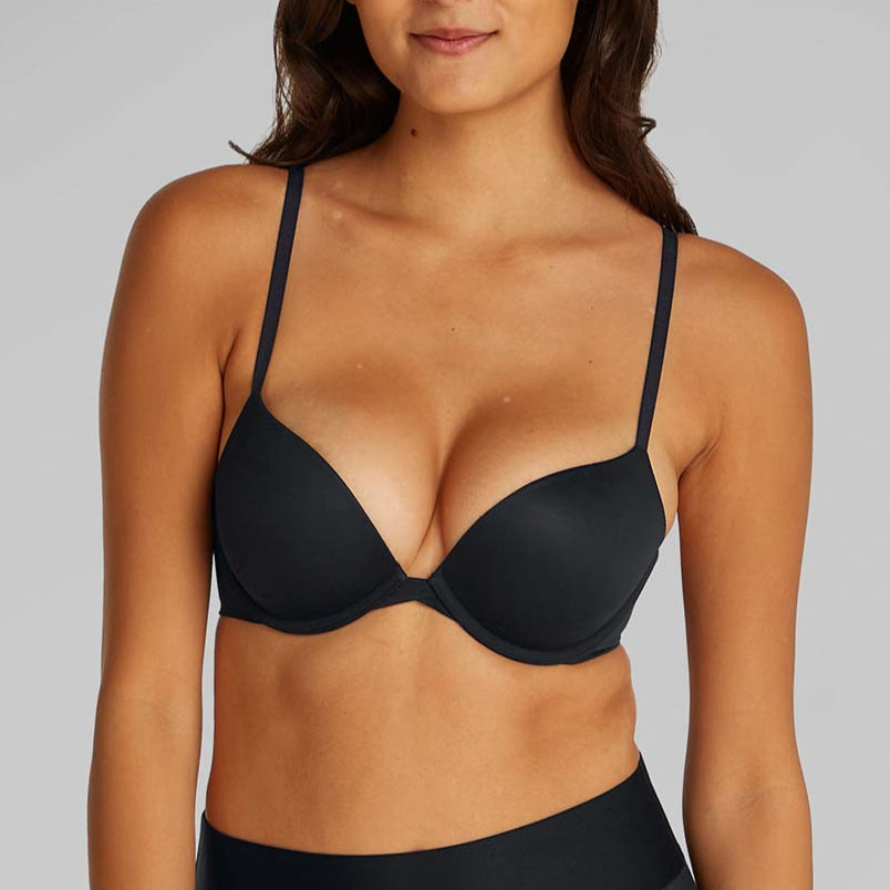 Calvin Klein Perfectly Fit push-up BH, sort - LV00QF7315 - UB1 - Black