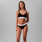 Calvin Klein Icon bralette BH, sort - LV00QF8500 - UB1 - Black