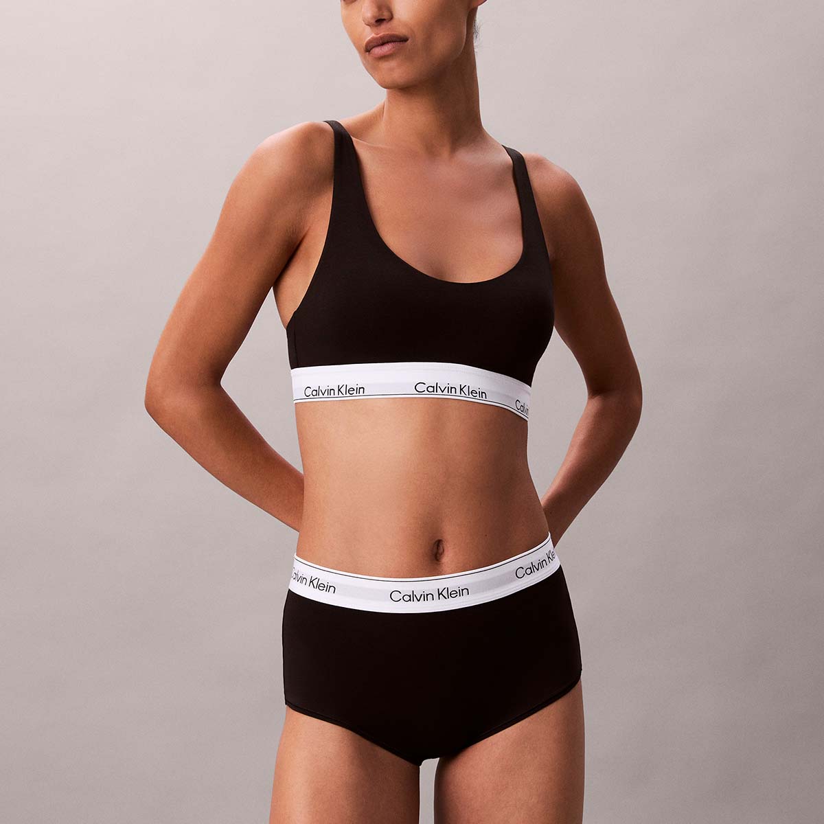 Calvin Klein Icon hipster trusse, sort - LV00QF8527 - UB1 - Black