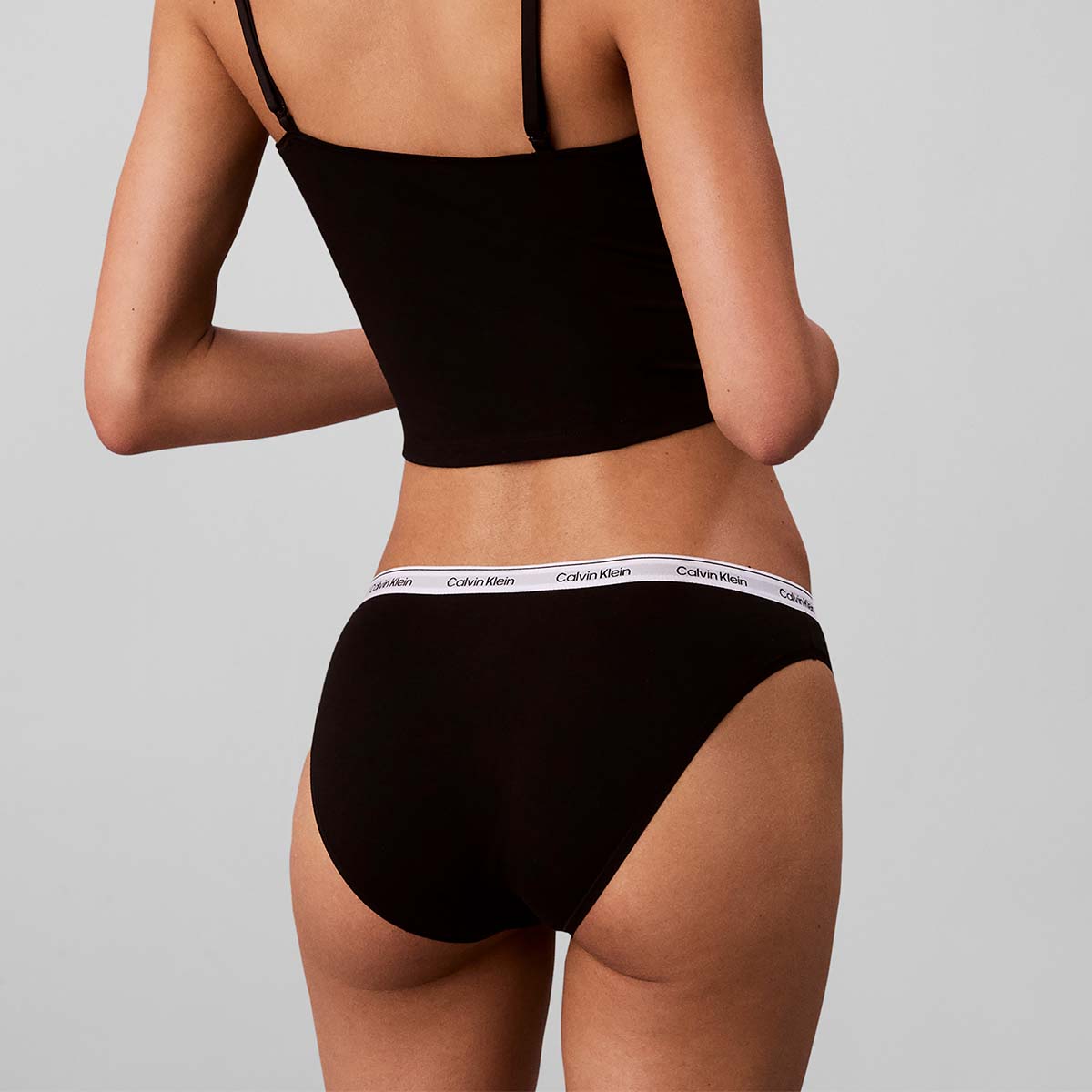 Calvin Klein Icon 5-pak tai trusse, multi - 000QD5208E - H0W - Black/Grey Heather/Hawaii Orchid/Cl