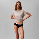 Calvin Klein t-shirt, grå - LV00QS7593 - P7A - Grey Heather