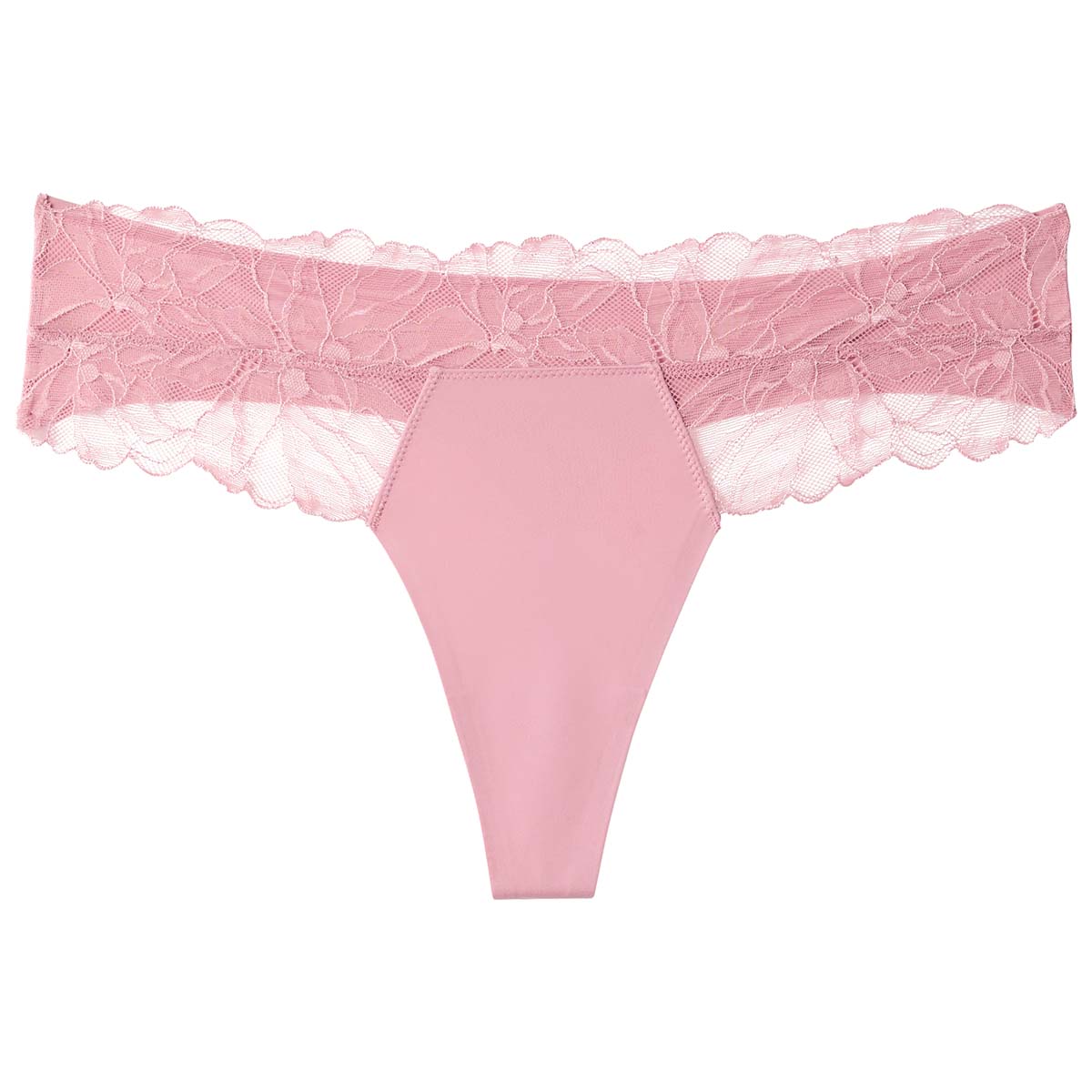 Calvin Klein Perfectly Fit Lace g-streng, rosa - LV00QF8444 - 41I - Soft Mauve