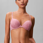 Calvin Klein Perfectly Fit Lace push-up BH, rosa - LV00QF8442 - 41I - Soft Mauve