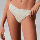 Calvin Klein Icon Logo g-streng, grøn - LV00QD5282 - 492 - Seafoam Wave