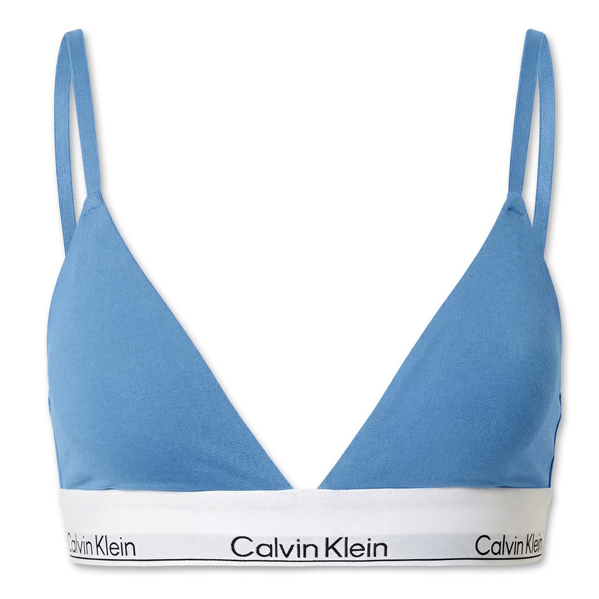 Calvin Klein Icon trekant BH, lyseblå - LV00QF8498 - C32 - Blue Descent