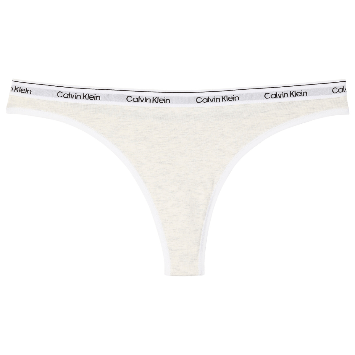 Calvin Klein Icon Logo g-streng, grå - 000QD5043E - P34 - B01 Snow Htr