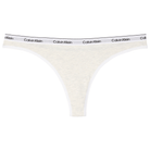 Calvin Klein Icon Logo g-streng, grå - 000QD5043E - P34 - B01 Snow Htr