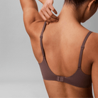 Calvin Klein Perfectly Fit push-up BH, lilla - LV00QF7315 - PJS - Botanical Brown
