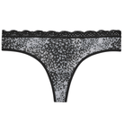 Calvin Klein Microfiber Stretch g-streng, multi - LV00QD5270 - XMU - Animal Wave Black