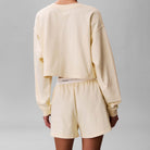 Calvin Klein Logo shorts, gul - LV00QS7517 - ZRK - Pear Sorbet