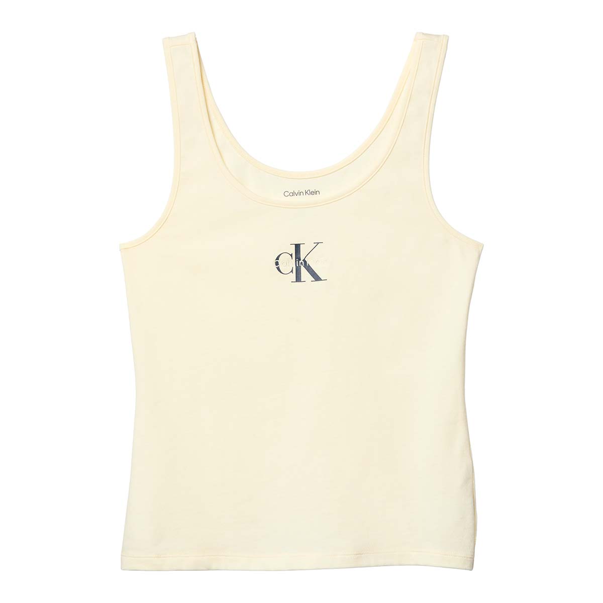 Calvin Klein top, hvid - LV00QS7603 - 100 - Classic White