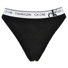 Calvin Klein Lingeri High Leg tanga trusse, sort - QF6765E - 122 - Faded Black