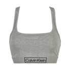 Calvin Klein Unlined bralette BH, grå - QF6768E - P7A - Grey Heather