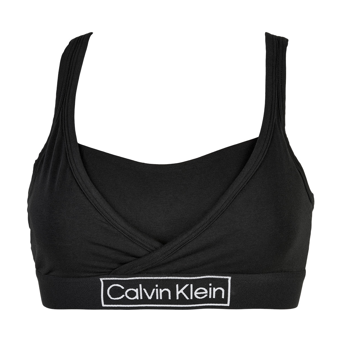 Calvin Klein Lingeri Unlined bralette BH, sort - QF6752E - UB1 - Black