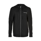 Calvin Klein Zip Hoodie bluse, sort - QS6759E - UB1 - Black
