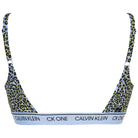 Calvin Klein Lingeri Unlined bralette BH, multi - F5727E - V4L - Mini Cheetah Print River