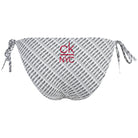 Calvin Klein bikinitrusse, hvid - w01041 - 0LA - Diagonal Logo